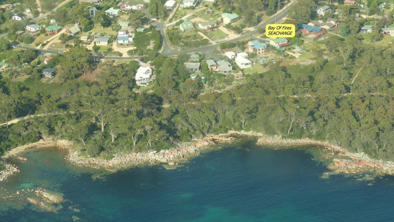 Bay Of Fires Seachange Ocean Frontage Binalong Bay Exterior photo