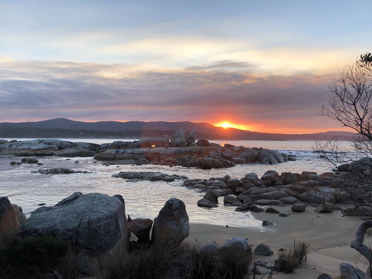 Bay Of Fires Seachange Ocean Frontage Binalong Bay Exterior photo